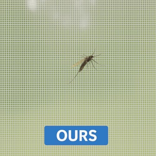 High-Density Magnetic Screen Door Mesh for Home and Patio, Tear Resistant Backdoor Screen Net with Magnetic Closure