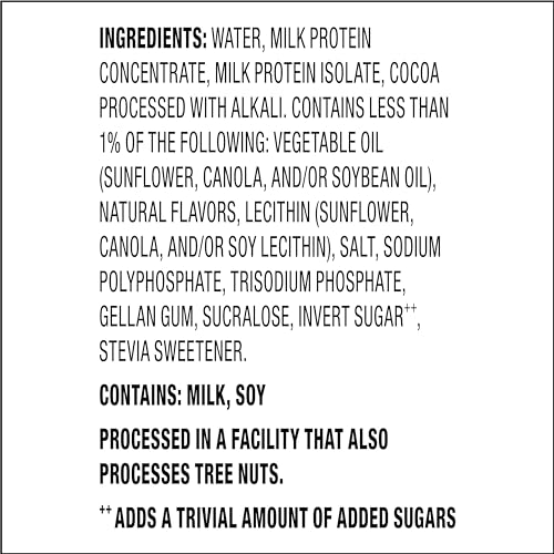 Quest Nutrition Ready To Drink Chocolate Protein Shake, 30g Protein, 4g Net Carbs, Gluten Free, Keto Friendly, 11 fl oz - Pack of 12