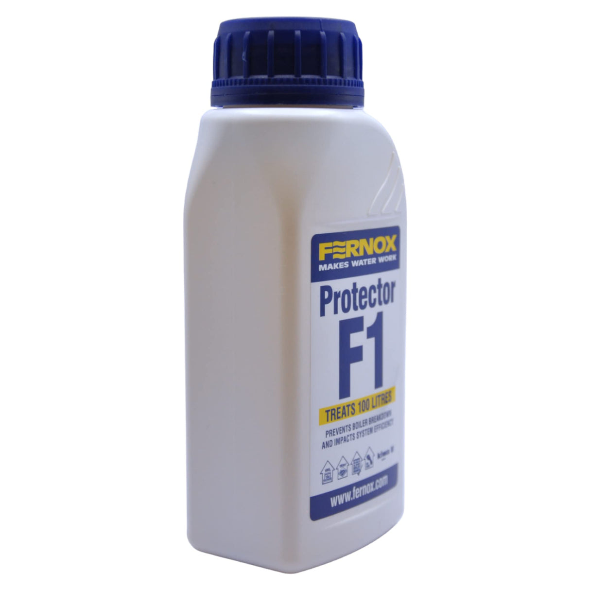 Kudos-Trading - Fernox F1 Protector 265ml 62454 Protector F1 Central Heating and Water Underfloor Heating Corrosion Protection limescale Prevention System Efficiency Long-Lasting Protection