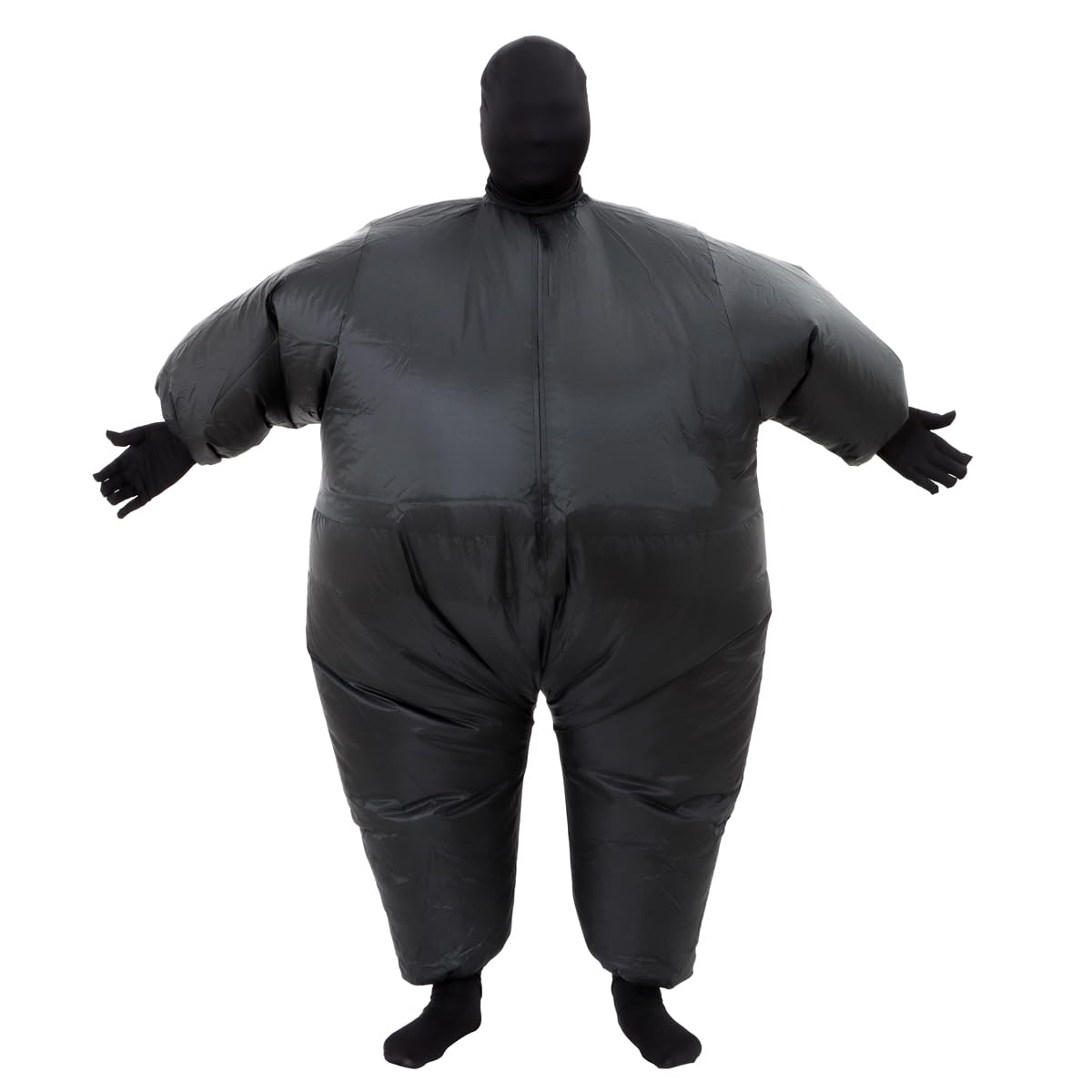 RHYTHMARTS Black Inflatable Costume Full Body Suit Halloween Christmas Costumes Fancy Dress Adult (Black)