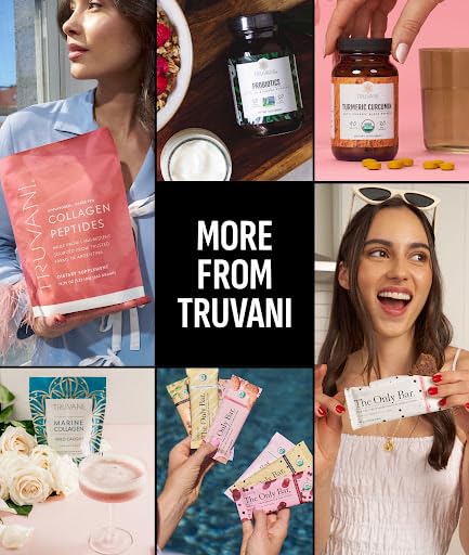 Truvani Vegan Pea Protein Powder | Chocolate | 20g Organic Plant Based Protein | 18 Servings | Keto | Gluten & Dairy Free | Low Carb | No Added Sugar