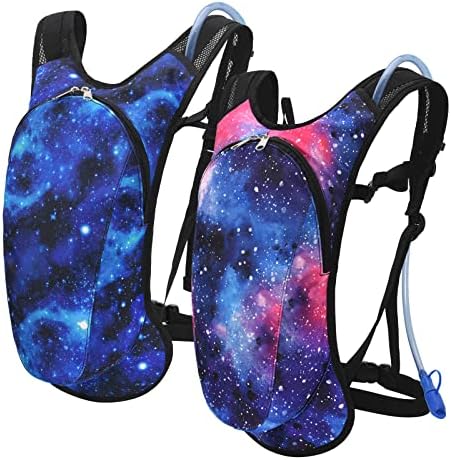 Roptat Hydration Backpack Pack with 2L Hydration Bladder - Lightweight Water Backpack Water Pouch for Women Men Running Riding Biking Music Festival