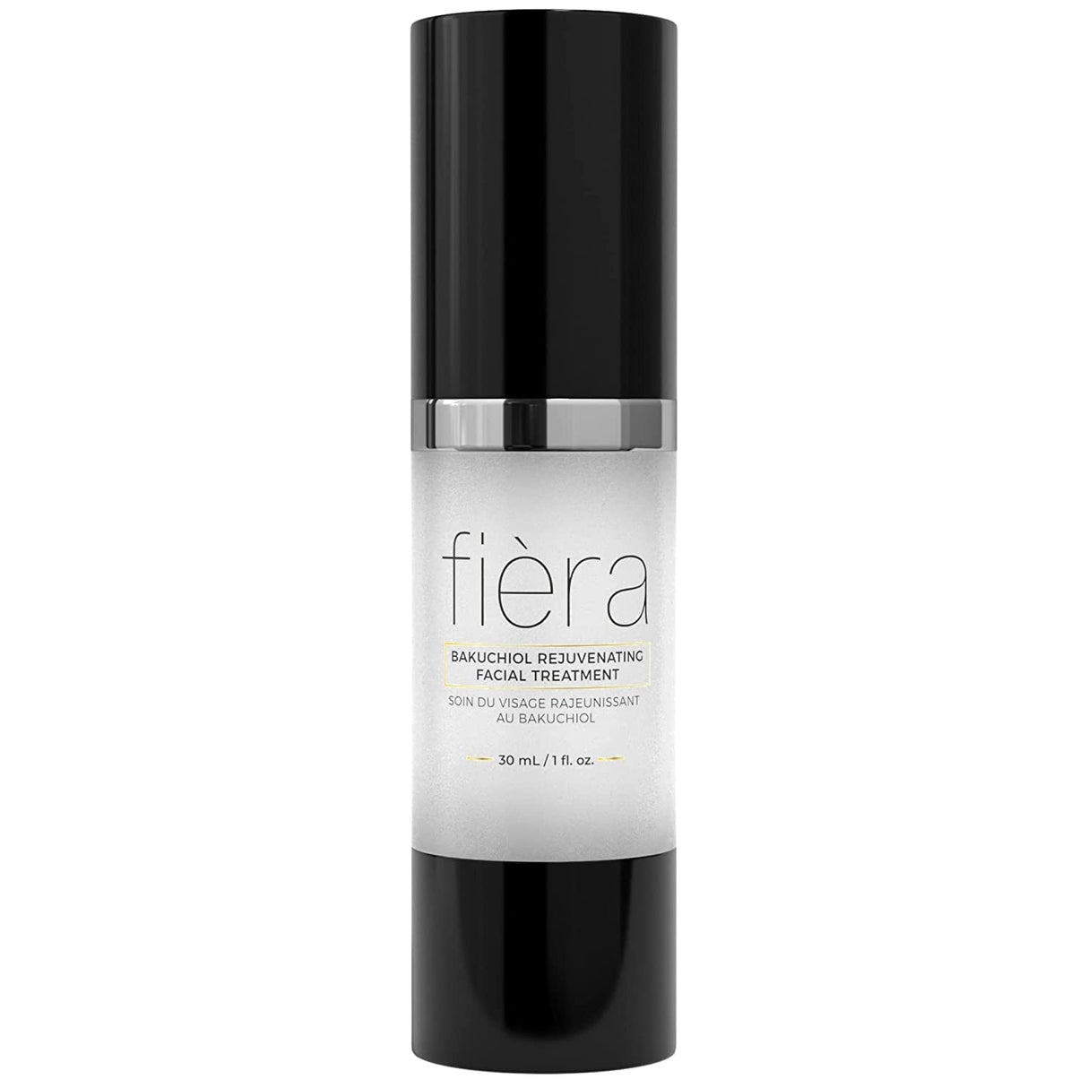 Fièra Bakuchiol Rejuvenating Facial Treatment - Retinol-Alternative for Mature Skin - Corrects and Delays Visible Signs of Aging - With Potent Antioxidants - 1 FL. OZ.