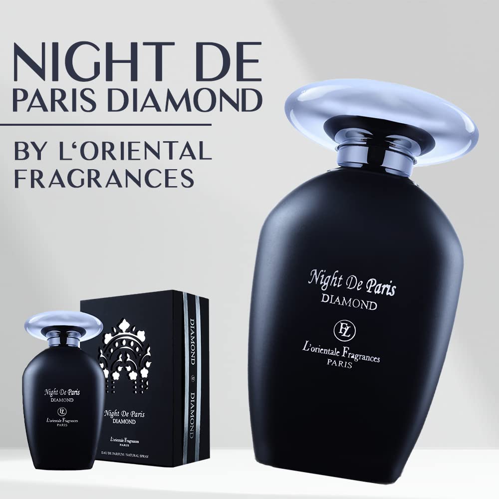 Night De Paris DIAMOND Eau De Parfum 3.4oz Unisex Spray