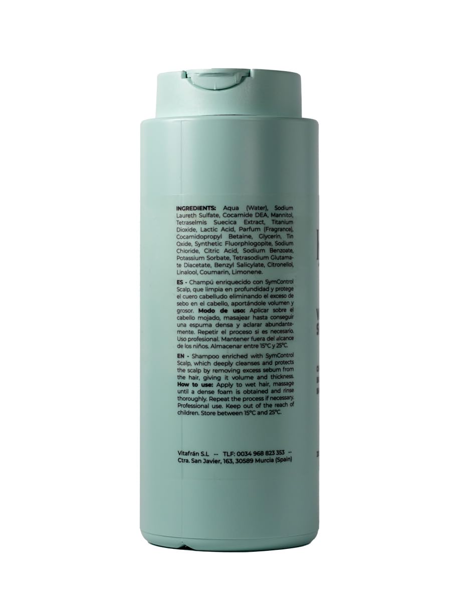k89 HAIR EXPERT - Sweet Care Global Volume Shampoo/Shampoo para cabello graso/aporta volumen/Con SymControl Scalp / 330ml