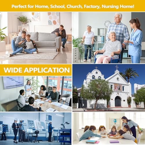 TRJ Large Thermostat Lock Box with Key - Clear Cover for AC on Wall - 3 PCS Lockable Box Fits 4" Hx6 W or Smaller