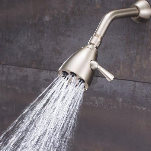 Speakman S-2252-BN Signature Brass Icon Anystream High Pressure Adjustable Shower Head, Brushed Nickel