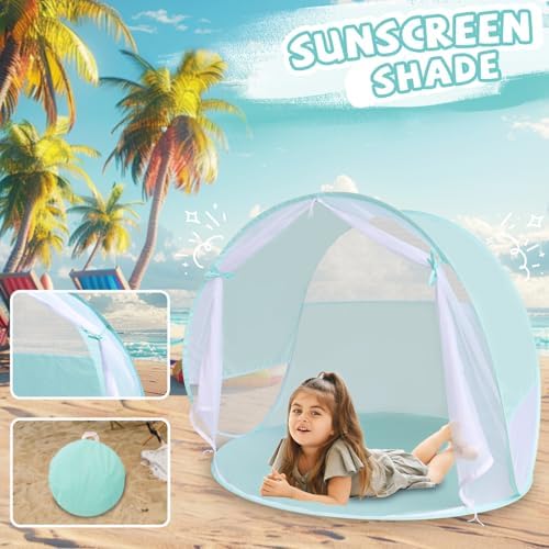 Action Air Portable Anti-UV Pop-Up Beach Tent- Ultimate Sun Shelter & Kids' Play Tent