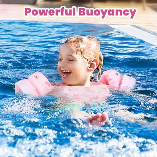 HeySplash Toddler Swim Vest, Toddler Floaties Fit 13-30 Lbs, Puddle Kids Jumper with Adjustable Strap, Pool Float Jacket Arm Floaties Baby Floatie Water Wing, Pool Sea Swimming Aid
