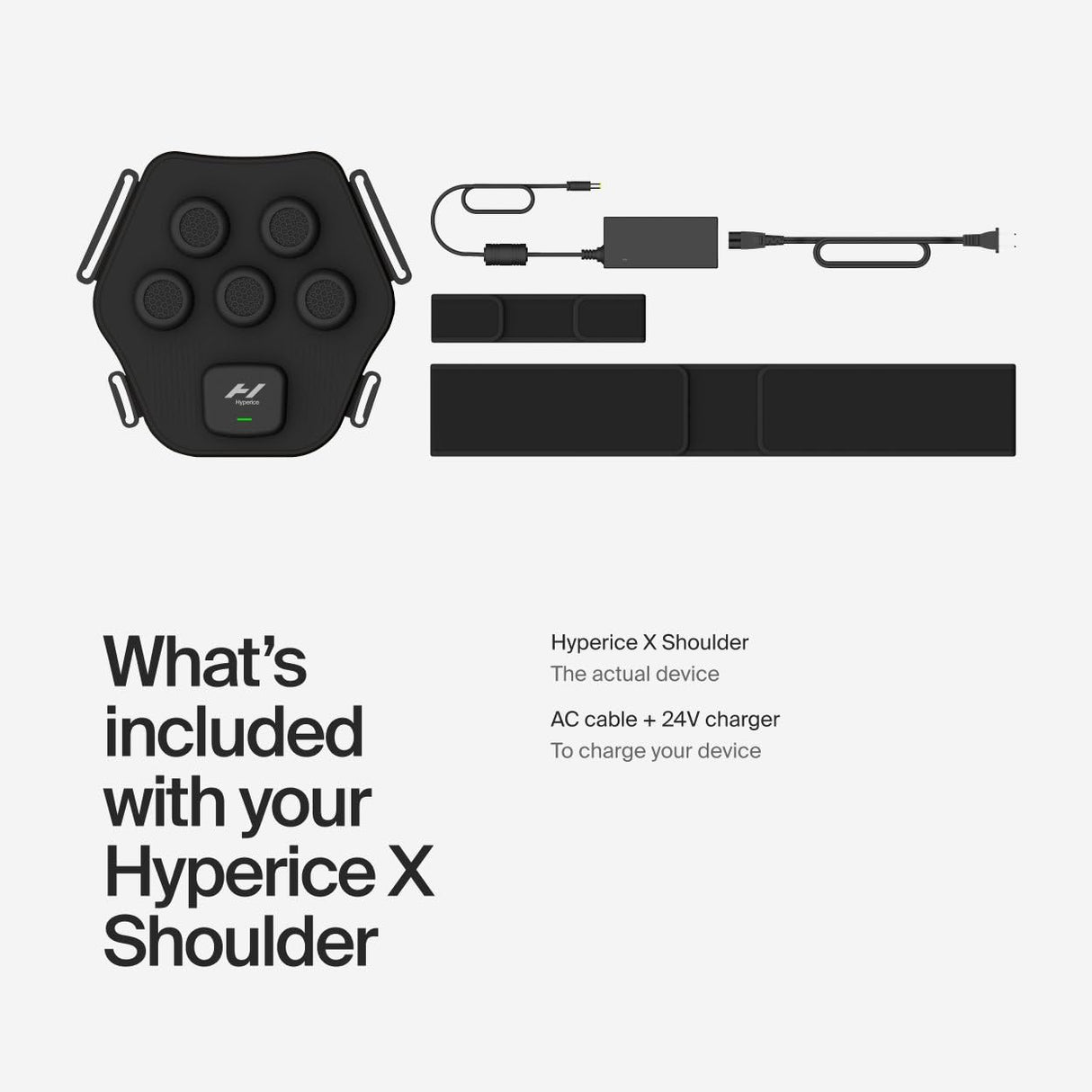 Hyperice X Shoulder Device - Advanced Heat and Cold Contrast Therapy - Pain and Inflammation Relief - Provides Increased Range of Motion - FSA/HSA Eligible
