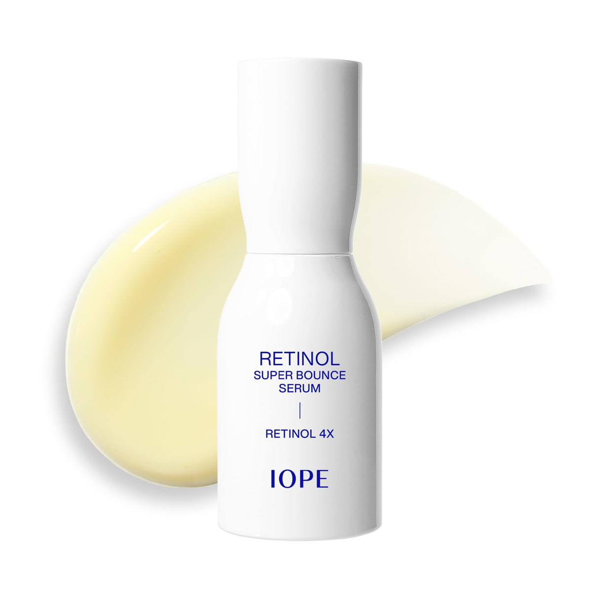 IOPE Retinol Super Bounce Serum - Korean Retinol Eye Cream, Intensive Reactivating Korean Retinoid, Anti-Aging, Reduction in Fine Wrinkles, Beginner Friendly, 1.01 Fl Oz.