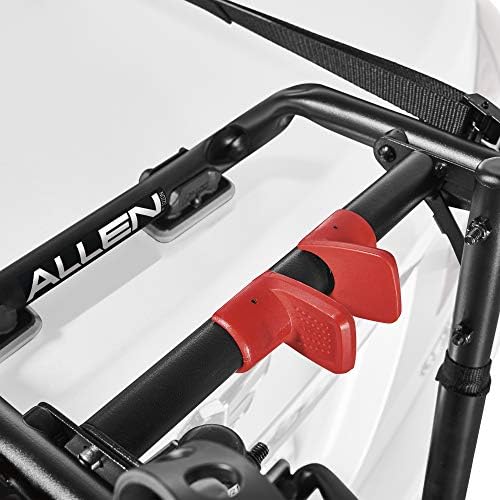 Allen Sports Premier 3-Bike Trunk Rack, Model S103 (Black and red)