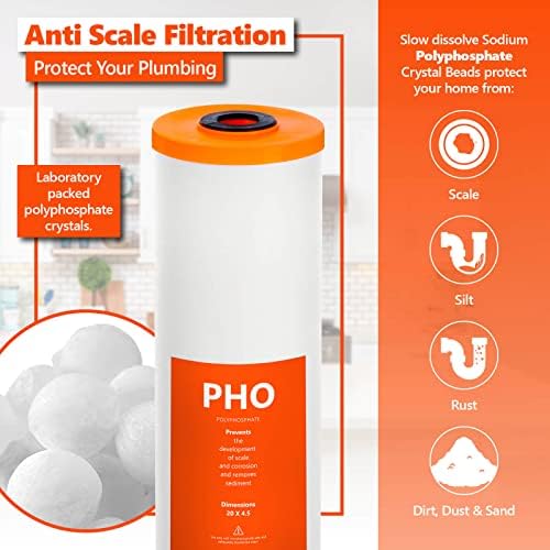 EXPRESS WATER FLTWH2045CKP2 Whole House Replacement Filter, 2 Year Value Set, Ultimate Protection