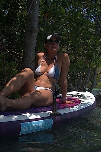 Roc Inflatable Stand Up Paddle Boards 10 ft 6 in with Premium SUP Paddle Board Accessories, Wide Stable Design, Non-Slip Comfort Deck for Youth & Adults