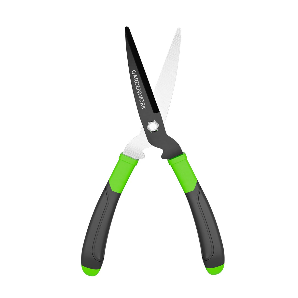 GARDENWORK Hedge Clippers Shears with Teflon Coated,High Carbon Steel Blades,Bush Cutters Trimmer with Comfort Grip Handles,Lightweight 16 in Garden Clippers for Gardening Yard