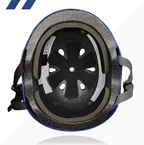 80SIX Triple Certified Multisport Helmet - Ideal for Bike, Scooter, Skateboard, Roller Skate and Inline Skate