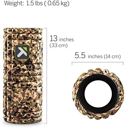 TRIGGERPOINT Performance Therapy Grid Patented Multi-Density Foam Massage Roller