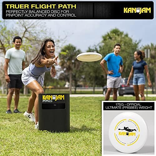 Kan Jam Disc Toss Game - American Made Outdoor Game for The Backyard, Beach, Park, Tailgates - Original, Illuminate, Pro, Travel Edition, and Carry Bag Only