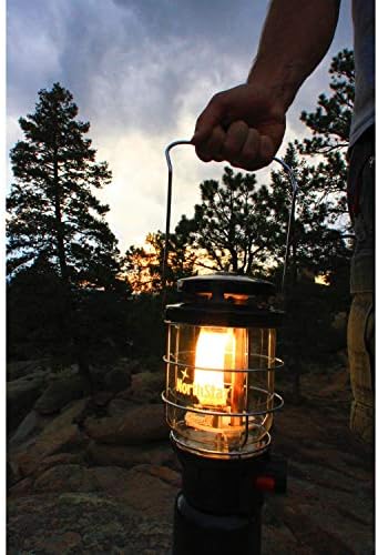 Coleman NorthStar 1500 Lumens Gas Lantern with Matchless Lighting, Folding Propane Lantern with Mantles & Globe for Camping, Power Outage, Outdoor Lighting, & More