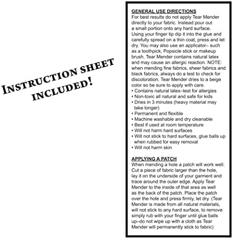 TrailMax Outdoor Canvas Patch Kit to Repair Pop-Up Campers, Canvas Tents, Boat Covers, Tarps