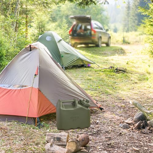 Scepter 2.5 Gallon True Military BPA Free Water Container, Food Grade Water Jug for Camping and Emergency Storage