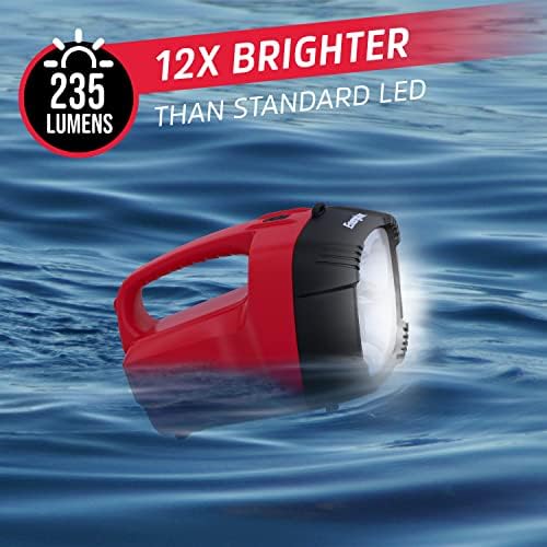 Energizer MK7 Floating Lantern, 275 Lumens, IP67 Waterproof, Weatheready Outdoor and Emergency Light, 100-Hour Runtime, Batteries Included