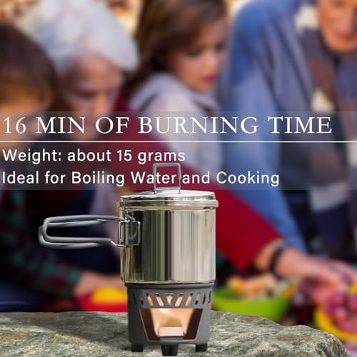 Solid Fuel Tablets Fire Starter for Fireplace, for Indoor and Outdoor use, for Campfires, BBQ, Fire Starters for Grill and Wood Stove - Firelighters