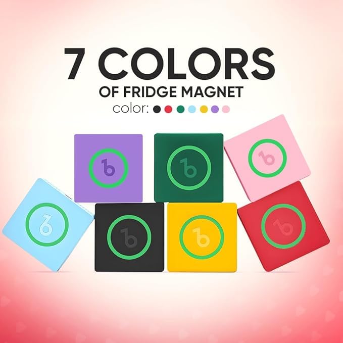 Custom Music Fridge Magnet - Personalized Photo Christmas Magnets for Refrigerator - Spotify Plaque Plays Your Favorite Songs - Unique Xmas, Valentines, Anniversary & Birthday Gifts for Couples Family