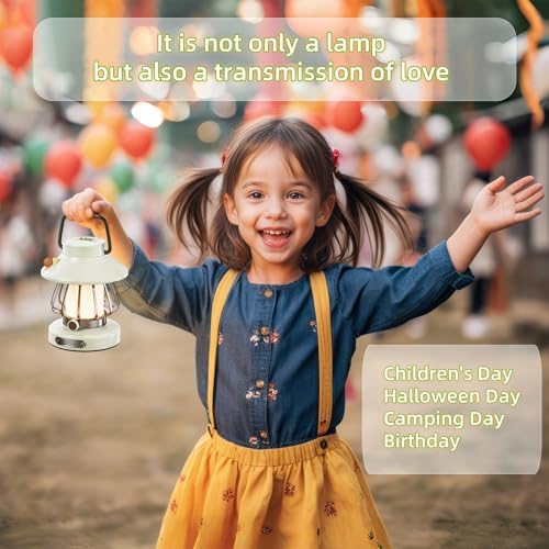 HOMY New Gear lamp for Kids Set Toddler Flashlight Convenient LED Light Rechargeable Battery Operated Outdoor Indoor Essentials Table Portable Night Light White Snail Electric Camping Lanterns Gift