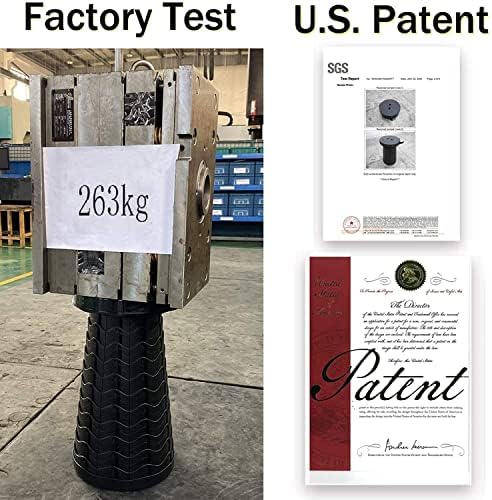 Fishboy Upgraded Collapsible Stool, 400lbs Max Weight, Lightweight But Sturdy, Portable Retractable Folding Telescoping Foldable Camping Stool for Adults Outdoor Fishing Hiking Gardening Travel BBQ