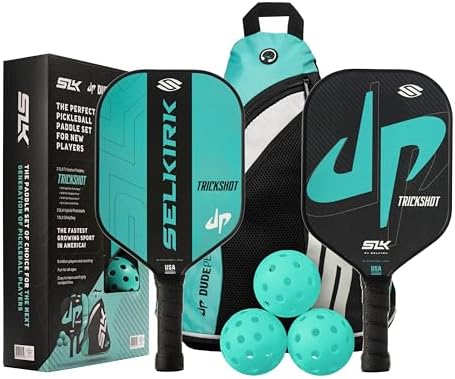 Selkirk Sport Pickleball Paddles Set of 2 | Designed in The USA | Choose The SLK Neo Graphite, SLK Neo Fiberglass Pickleball Set or SLK Atlas Pickleball Bundle