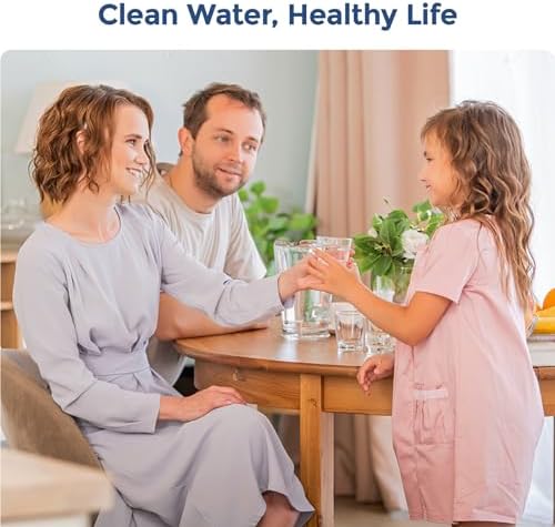 Fil-Fresh 6-Pack Replacements for Brita Water Filter, Pitchers and Dispensers, NSF 53&42 Certified to Reduce Cadmium, Mercury, Copper, Zinc, BPA free, Lasts 2 Months or 40 Gallons