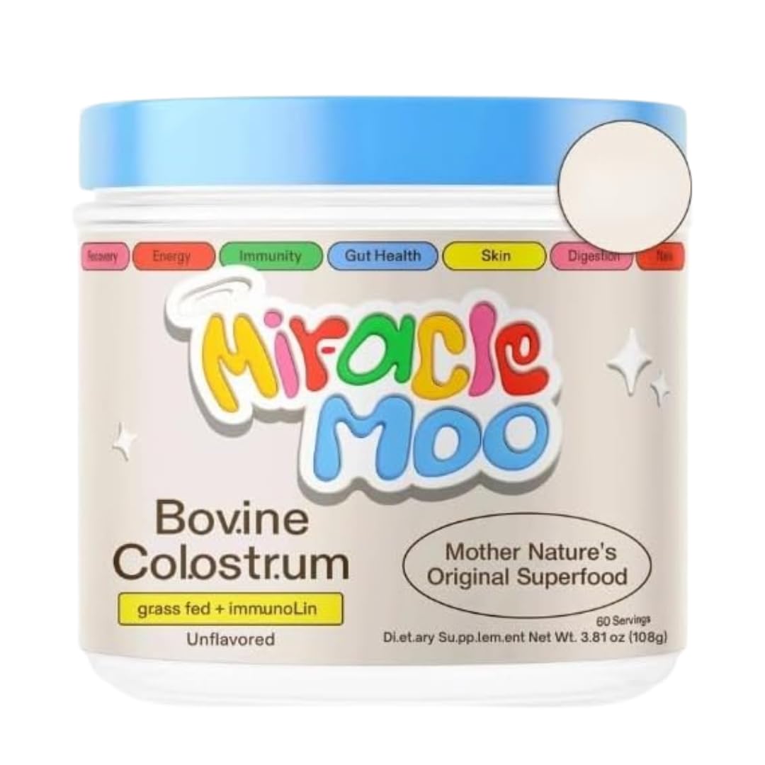 Mir~acle Moo Bo.Vine Col.ostr.um | Immune Support | Unflavored - (Pack 1)