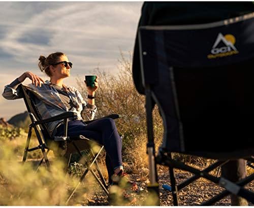GCI Outdoor Eazy Chair, Folding Camping Chair for Adults