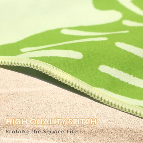 Eunzel 2 Pack Microfiber Beach Towel, Quick Dry Travel Towel Large Sand Free Towel for Beach, Camping, Swim Pool, Gym, Sports& Yoga 71"x32", Fish