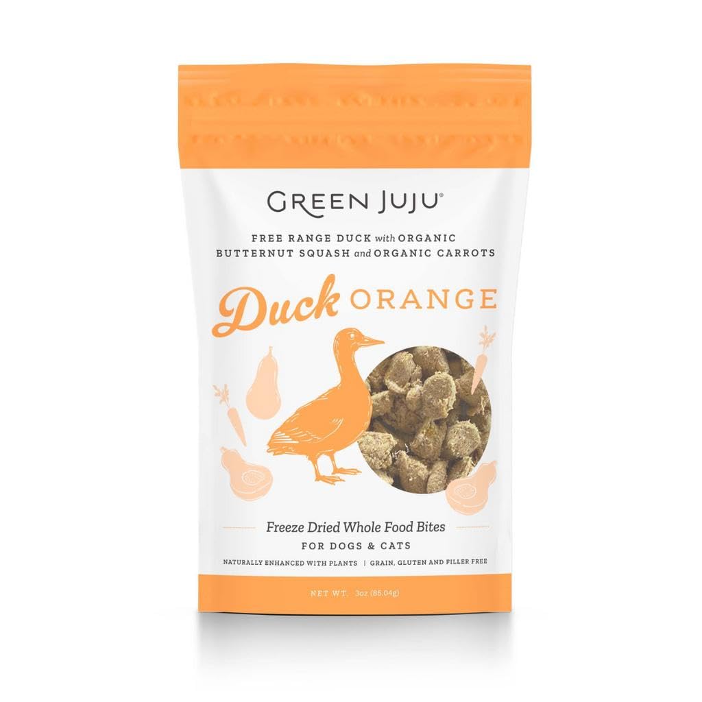 Green Juju, Freeze Dried Duck Orange, 3 Ounce