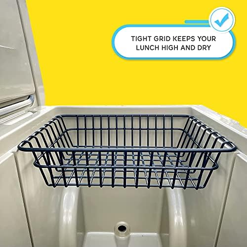 Cooler Basket for YETI Tundra Haul, YETI Roadie 48, and YETI Roadie 60 - Wire Cooler Rack for YETI Wheeled Coolers - Compatible with YETI Accessories