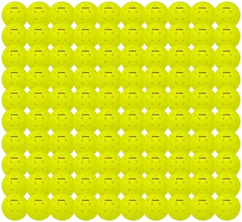 Franklin Sports X-40 Outdoor Pickleballs - Official Ball of USA Pickleball, APP Tour + Pickleball US Open - 3 Packs, 12 Packs, 36 Pickleball Buckets, 50, 100 + 400 Bulk Packs of Regulation Pickleballs