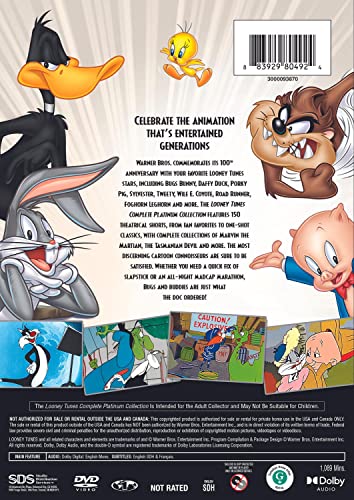 Best of WB 100th: The Looney Tunes Complete Platinum Collection (V1-3) (DVD)