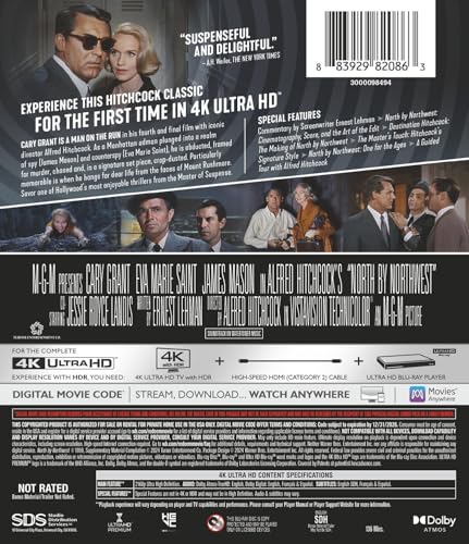 North By Northwest (4K UHD + Digital)