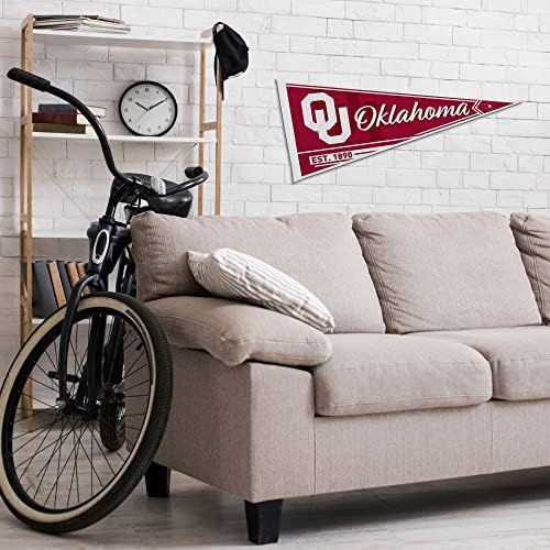 Rico Industries NCAA Classic 12" x 30" Felt Wall Décor Pennant - Great for Home/Bed Room/Man Cave Décor