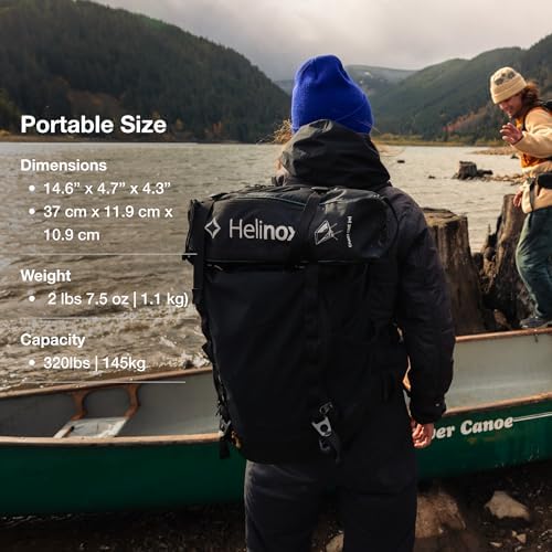 Helinox Chair One (re) High-Performance Camping Chair, Mint Multiblock