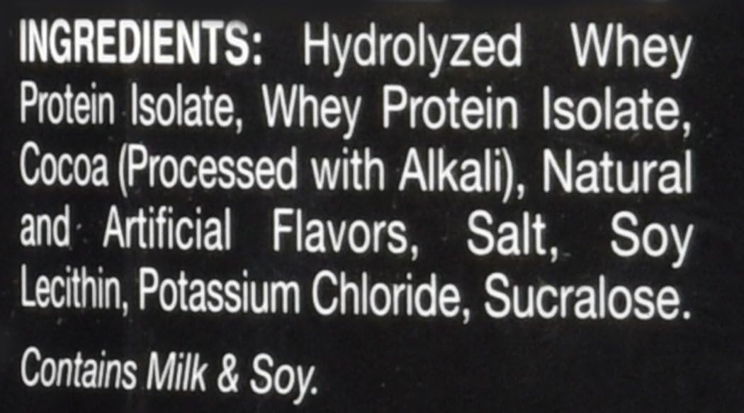 Dymatize ISO100 Hydrolyzed Protein Powder, 100% Whey Isolate Protein, 25g of Protein, 5.5g BCAAs, Gluten Free, Fast Absorbing, Easy Digesting, Gourmet Chocolate, 3 Pound (42 Servings)