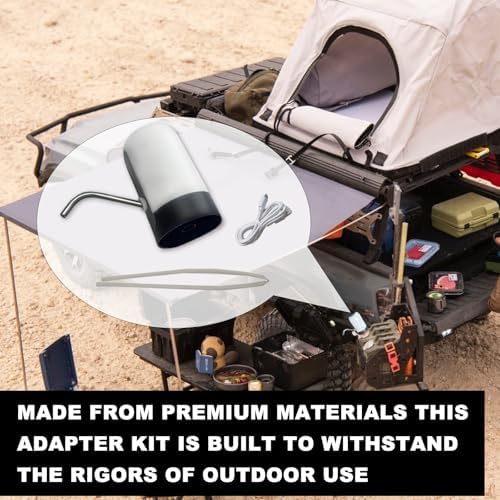 Water Pump Faucet Adapter Kit for Scepter,Camping Water Jug with Spigot for Camping and Emergency Water Jugs for Scepter Brand 10L 20L Jerry Can