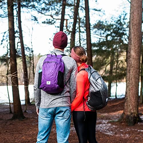 4Monster Hiking Daypack,Water Resistant Lightweight Packable Backpack for Travel Camping Outdoor
