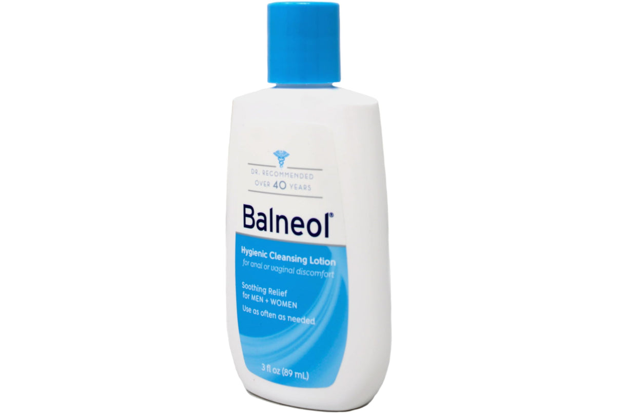 Balneol Hygienic Cleansing Lotion Bottles, 3 Fl Oz (Pack of 6)