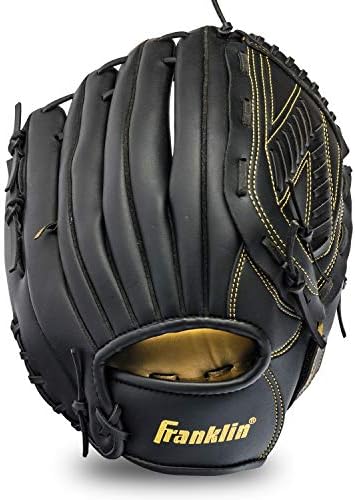 Franklin Sports Baseball + Softball Gloves - Field Master Adult + Youth Baseball + Softball Gloves - Right Hand + Left Hand Gloves - Infield + Outfield Mitts - Multiple Sizes + Colors