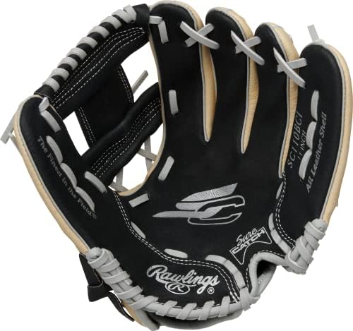 Rawlings | Sure Catch T-Ball & Youth Baseball Glove | Sizes 9.5" - 11.5" | Multiple Styles