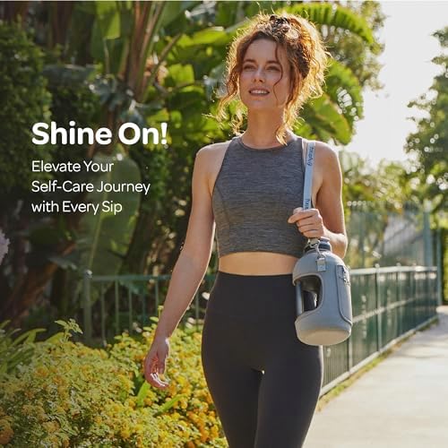 Hydracy Water Bottle with Time Marker -Large BPA Free Water Bottle & No Sweat Sleeve -Leak Proof Gym Bottle with Fruit Infuser Strainer & Times to Drink -Ideal for Fitness Sports & Outdoors