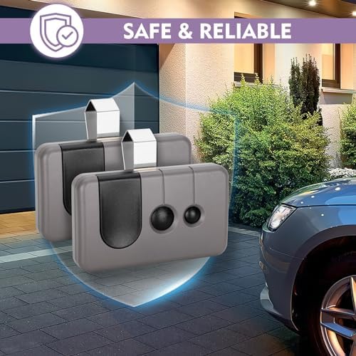 2 for Sears Craftsman Garage Door Remote 139.53753 53753 139.18191 HBW2028 371LM 373LM 375LM 950CD 953D 956D, Work with Purple Learn Button ONLY(2006-2013)